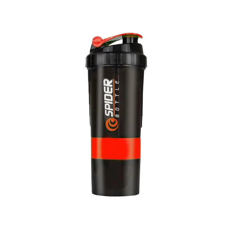 3-Layer Protein Storage Shaker Bottle