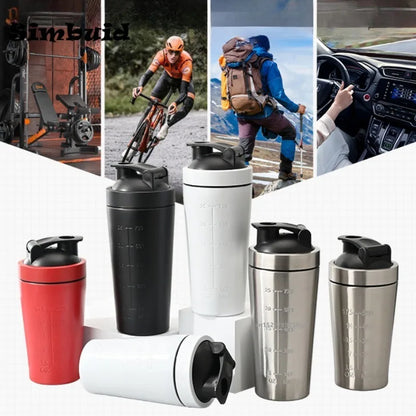 Stainless Steel Protein Shaker Bottle