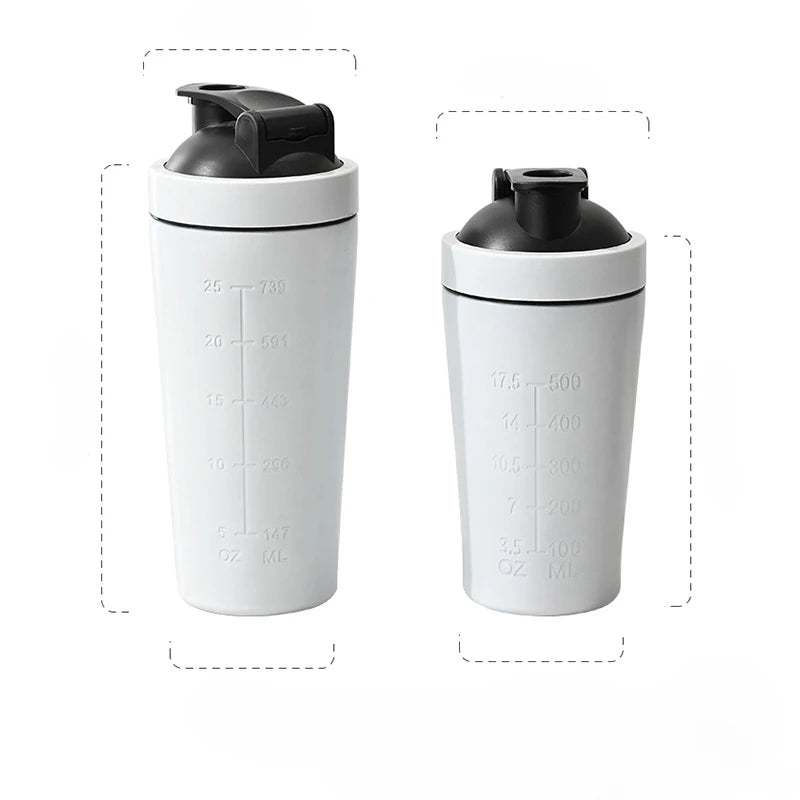 Stainless Steel Protein Shaker Bottle